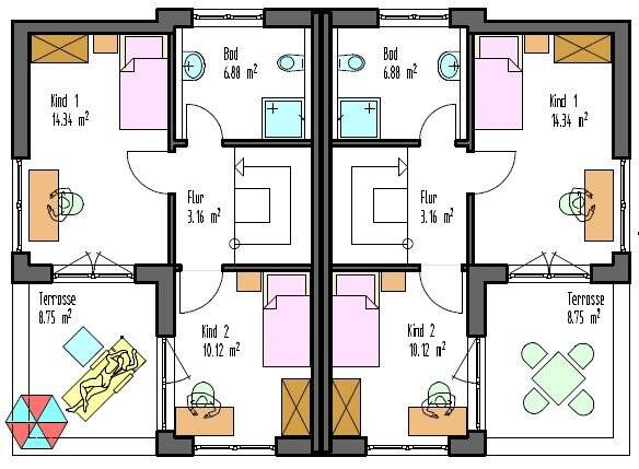 RUHIG - URBAN - IDYLLISCH: Energieeffiziente Neubau-Doppelhaushälfte für Paare und Familien – Hamburg – Vorschaubild 7