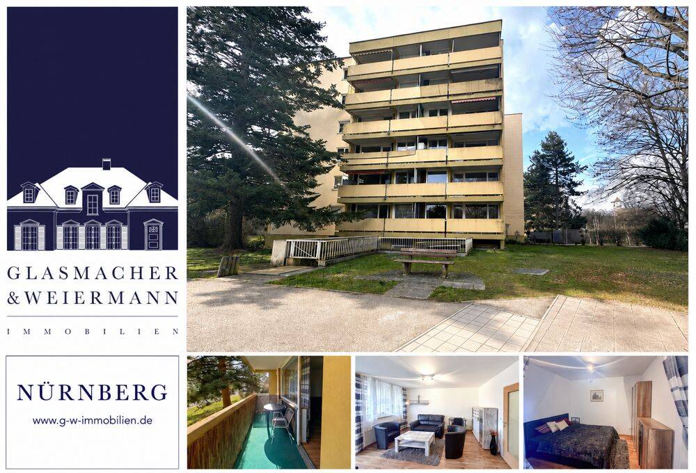 Charmante 1-Zimmer-Wohnung mit Balkon in Mögeldorf