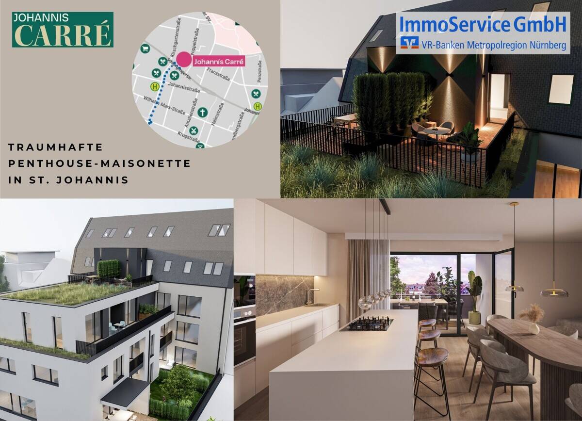 St. Johannis: 4% Bruttorendite TOP-vollmöbliertes Microappartement / Baubeginn bereits erfolgt. – Nürnberg – Vorschaubild 4