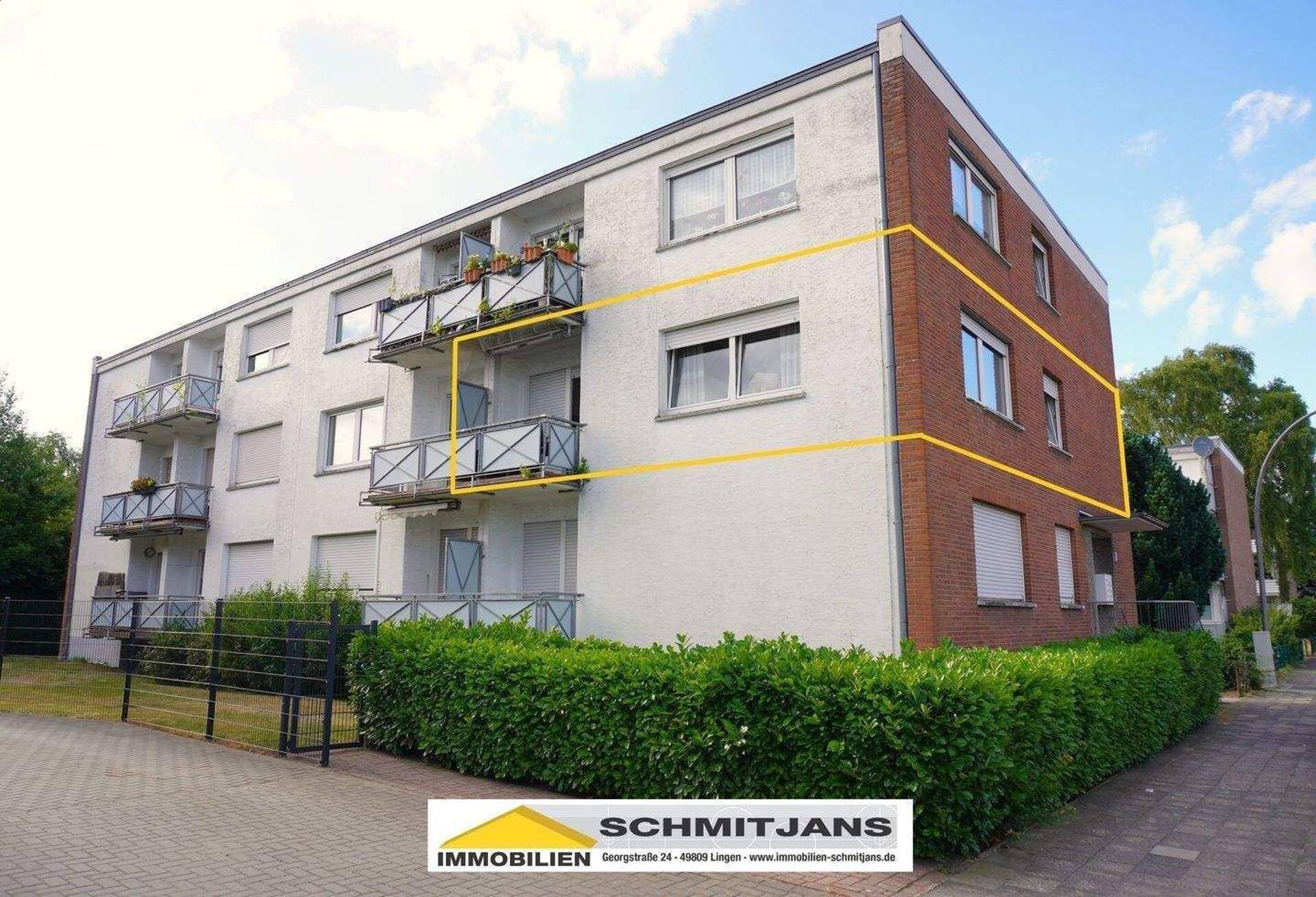 Etagenwohnung in 49809 Lingen (Ems) mit 52 m² kaufen