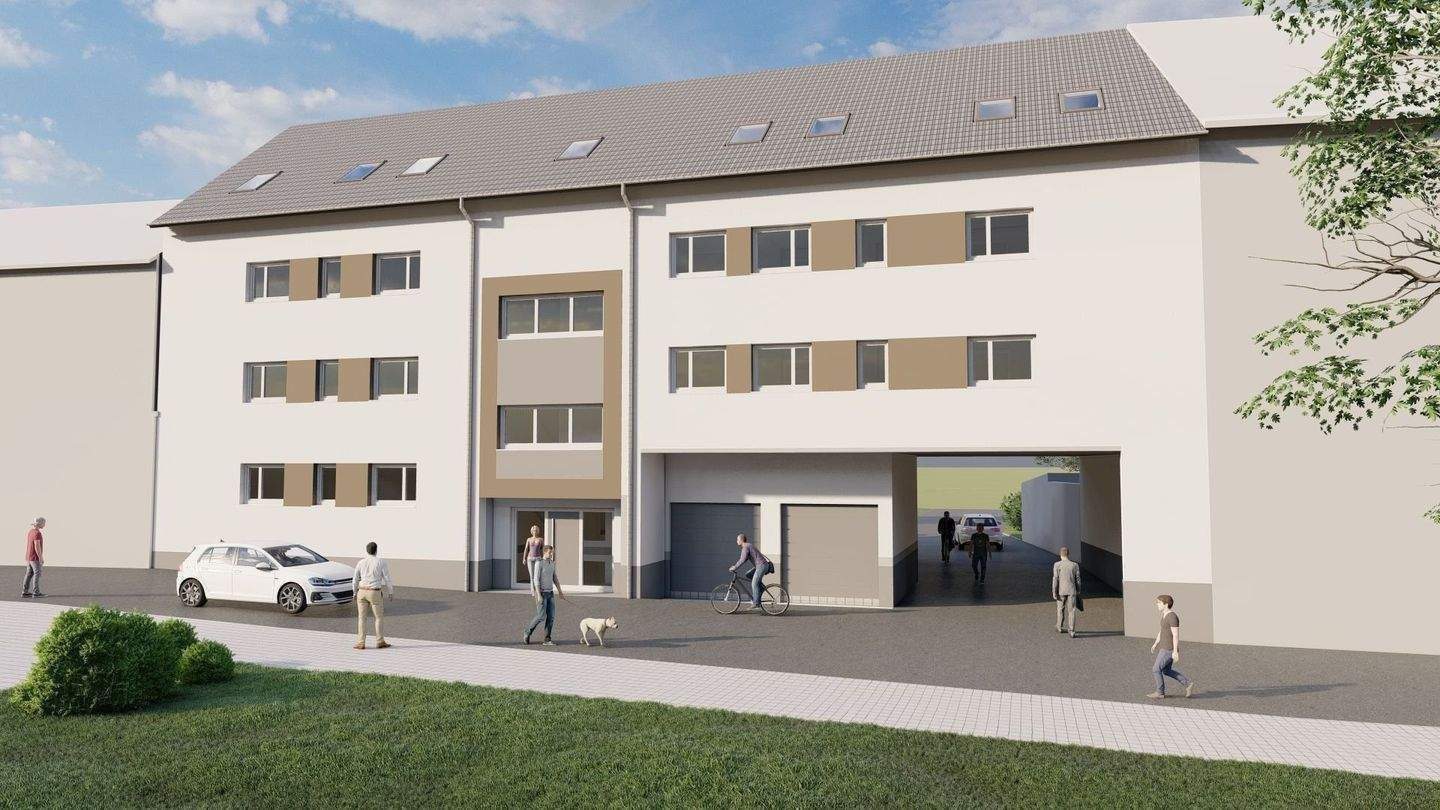 Neubau eines Mehrfamilienwohnhauses in bester Lage in der Trierer Innenstadt mit 13 WE – Trier – Bild 1 von 6