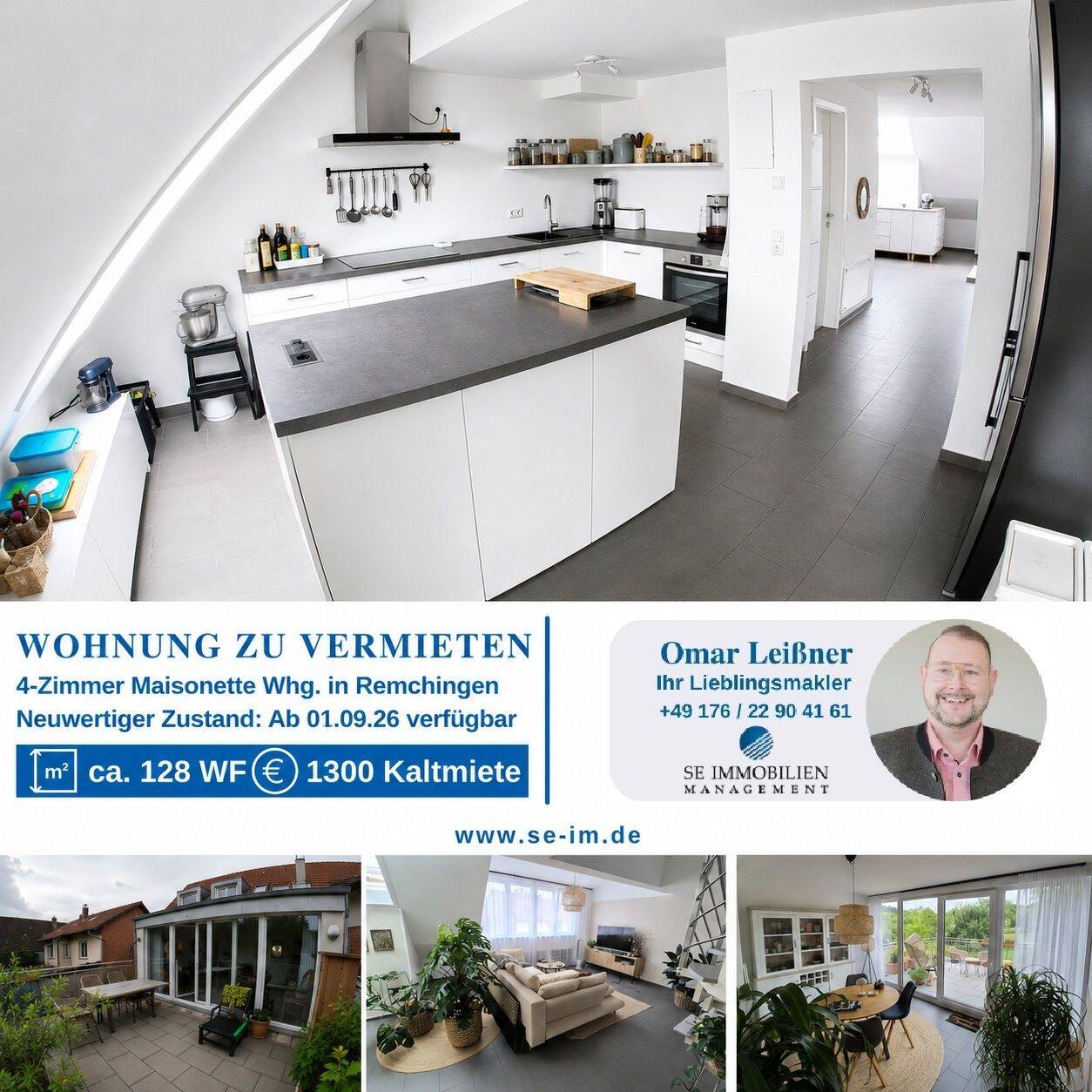 Soll es etwas Besonderes sein? 4-Zimmer Maisonette-Wohnung in Remchingen-Singen!