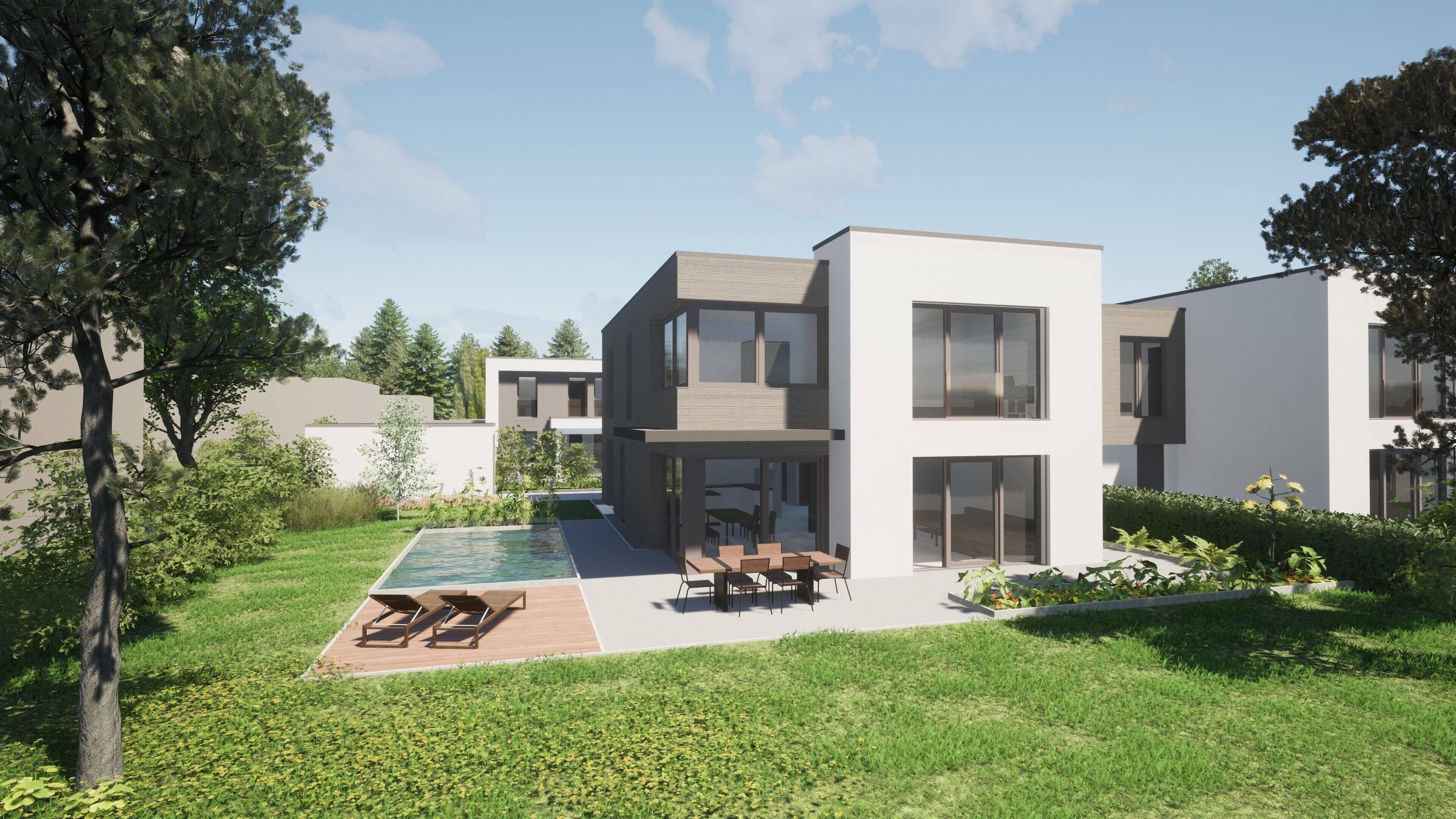Neubau eines Traumhauses am Erlanger Burgberg - sonnig und ruhig gelegen
