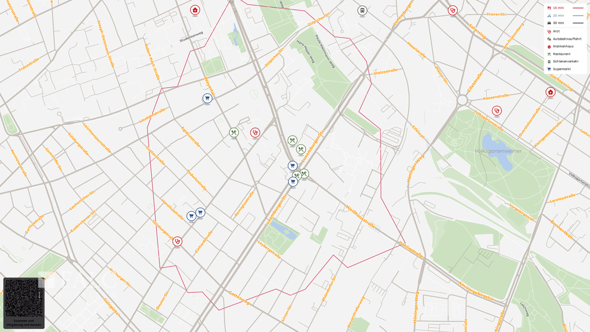 Etagenwohnung in 50937 Köln mit 36 m² kaufen