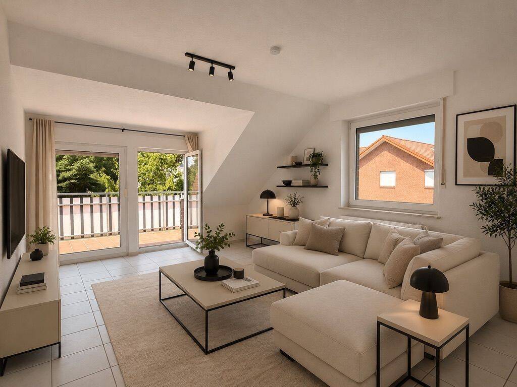 Großzügige Maisonette-Wohnung mit sonniger Dachterrasse - Provisionsfrei !! – Osnabrück – Vorschaubild 3