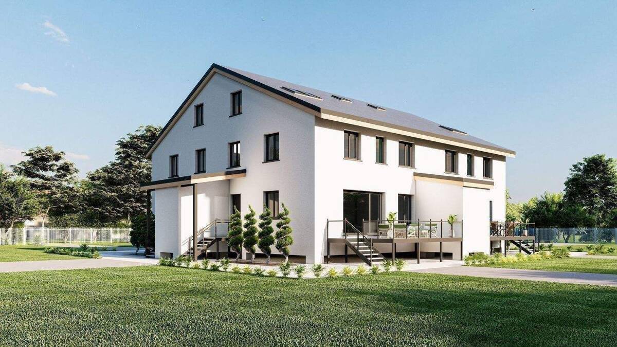 großartiger Neubau am Wasser - fair eingepreist - provisionsfrei - ruhige idyllische Lage - große Gärten – 6120 Halle (Saale) – Bild 1 von 6