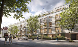 Neubau: Stilvolle 4-Zimmer-Eigentumswohnung mit Dachterrasse nahe Volkspark Prenzlauer Berg – 13055 Berlin – Vorschaubild 6