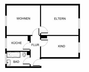3-Zimmer-Wohnung in Gelsenkirchen Hassel – 45896 Gelsenkirchen – Vorschaubild 2