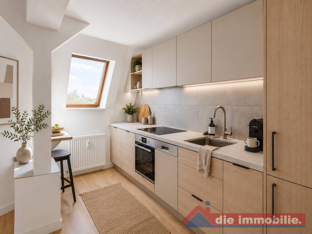 ***Frisch modernisierte, helle Dachgeschosswohnung für Singles und Paare*** – Magdeburg – Vorschaubild 9