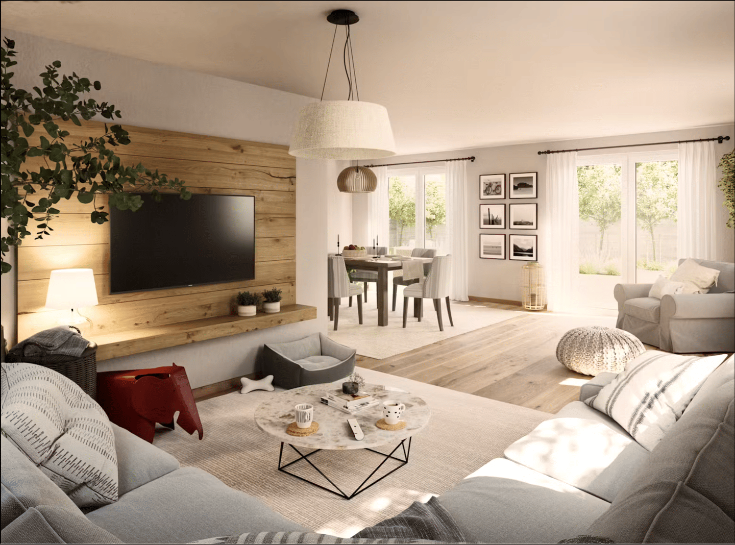 Modernes Town & Country Landhaus 142 – viel Platz, klare Grundrisse, zukunftssichere Technik in Mühldorf bei Stegaurach (Nähe Bamberg) – Stegaurach – Vorschaubild 8