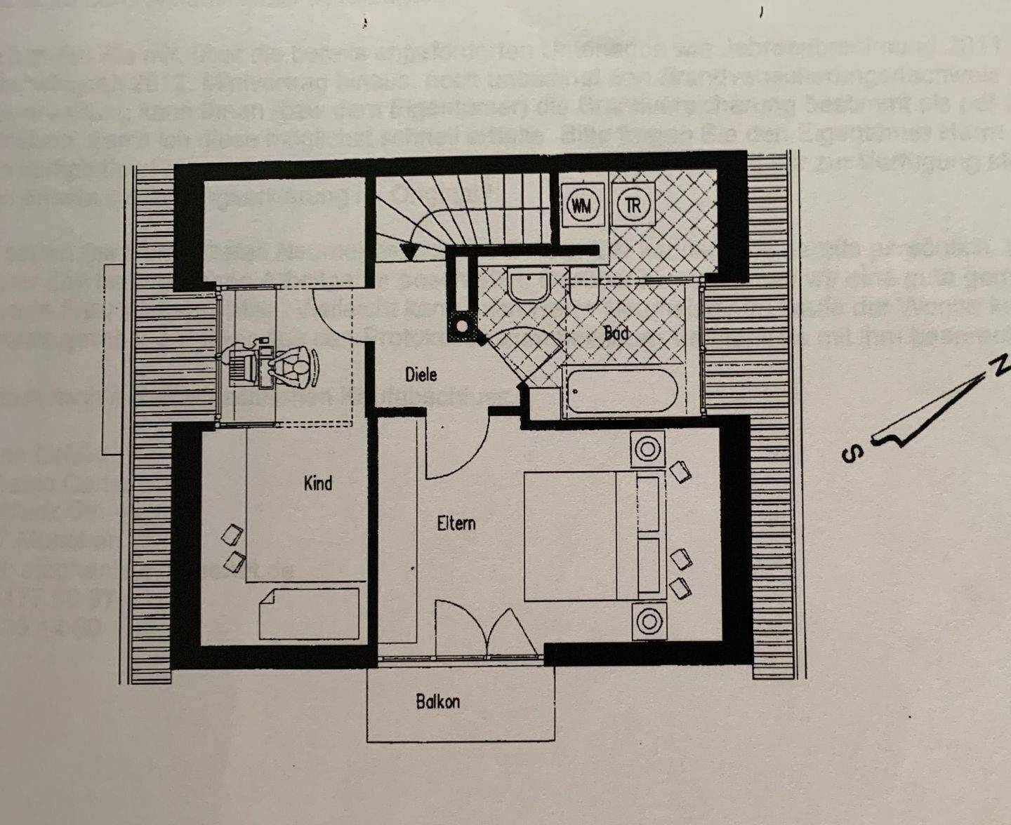 Kapitalanlage: Ansprechende 2,5 Zi-Haus-im-Haus/Maisonettewohnung (EG/OG/DG) in kleiner Wohnanlage! 93m² Nutzflächeäche. – München – Vorschaubild 4