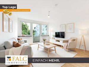 Helle, bezugsfreie 2-Zimmer-Wohnung mit Balkon & Loggia in Düsseldorf-Pempelfort – 40477 Düsseldorf – Vorschaubild 1