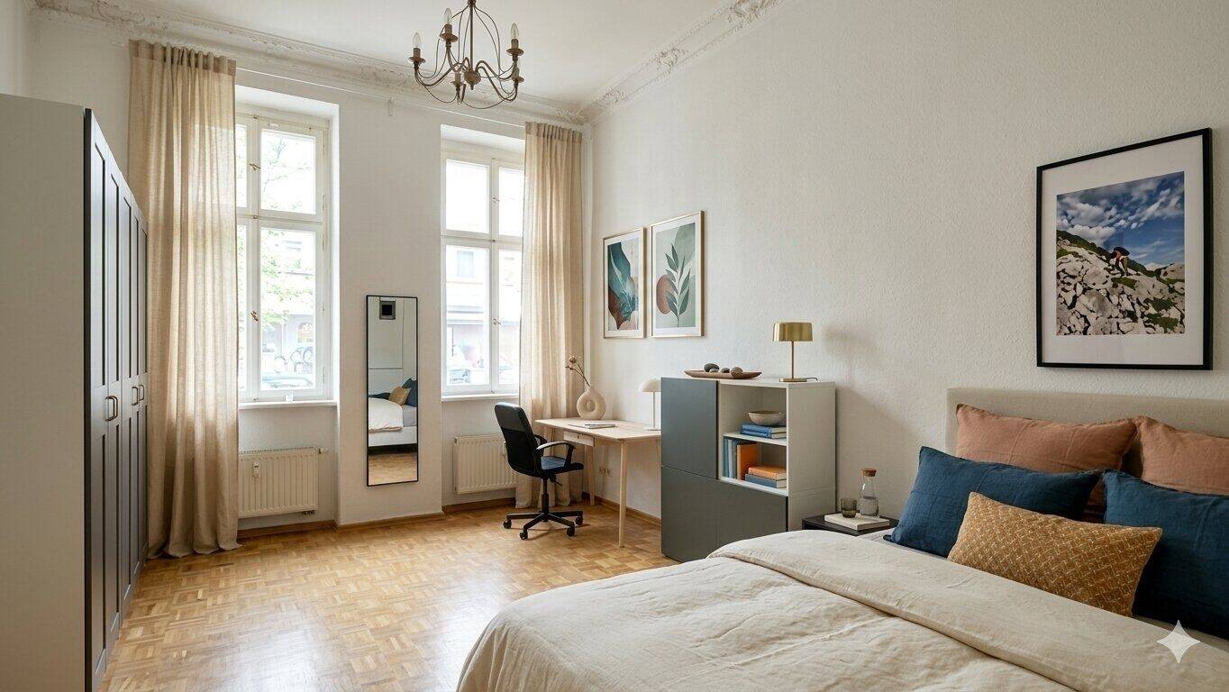 3-Zimmer-Wohnung im Erdgeschoss mit Altbauflair im Winsviertel – Berlin – Vorschaubild 3