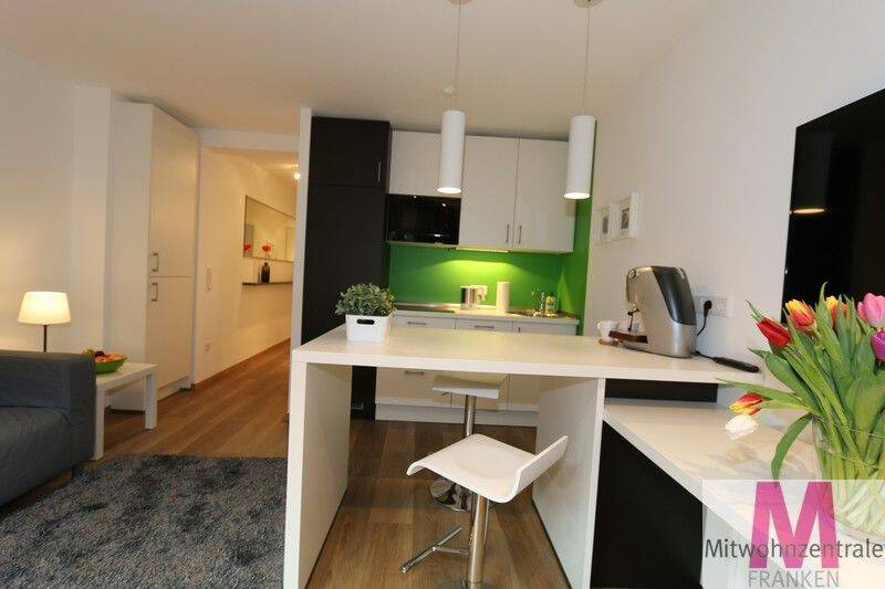 Modern möblierte 2-Zimmer-Wohnung mit Designküche in zentraler Lage von Nürnberg – Nürnberg – Vorschaubild 6