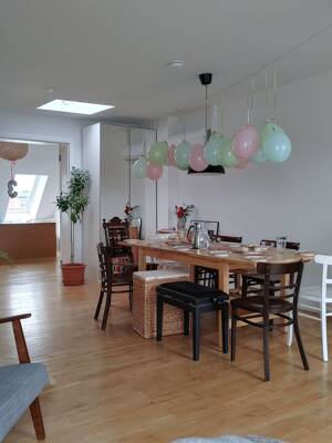 Dachgeschosswohnung mit 20qm -Dachterrasse, Kamin & Aufzug in verkehrsberuhigtem Bereich in Moabit – 10551 Berlin – Vorschaubild 5