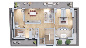 Exklusives Neubau-Penthouse im Frauenland – Wohnen auf höchstem Niveau – 97074 Würzburg – Vorschaubild 7