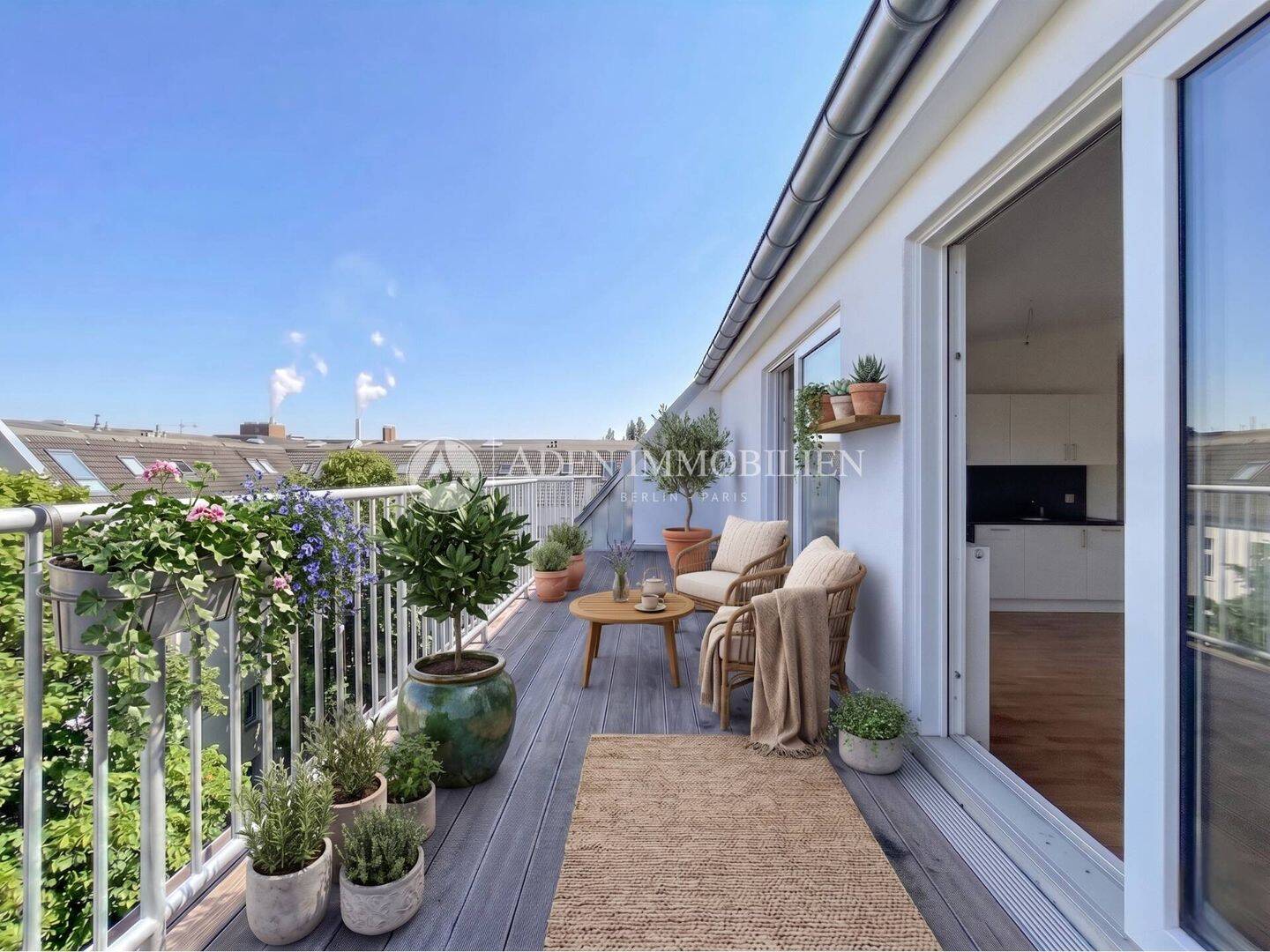2025 FERTIG! Neue 77m² Dachgeschosswohnung Friedrichshain: Südblick, XXL Terrasse, 3 Zi.! – Berlin – Vorschaubild 6