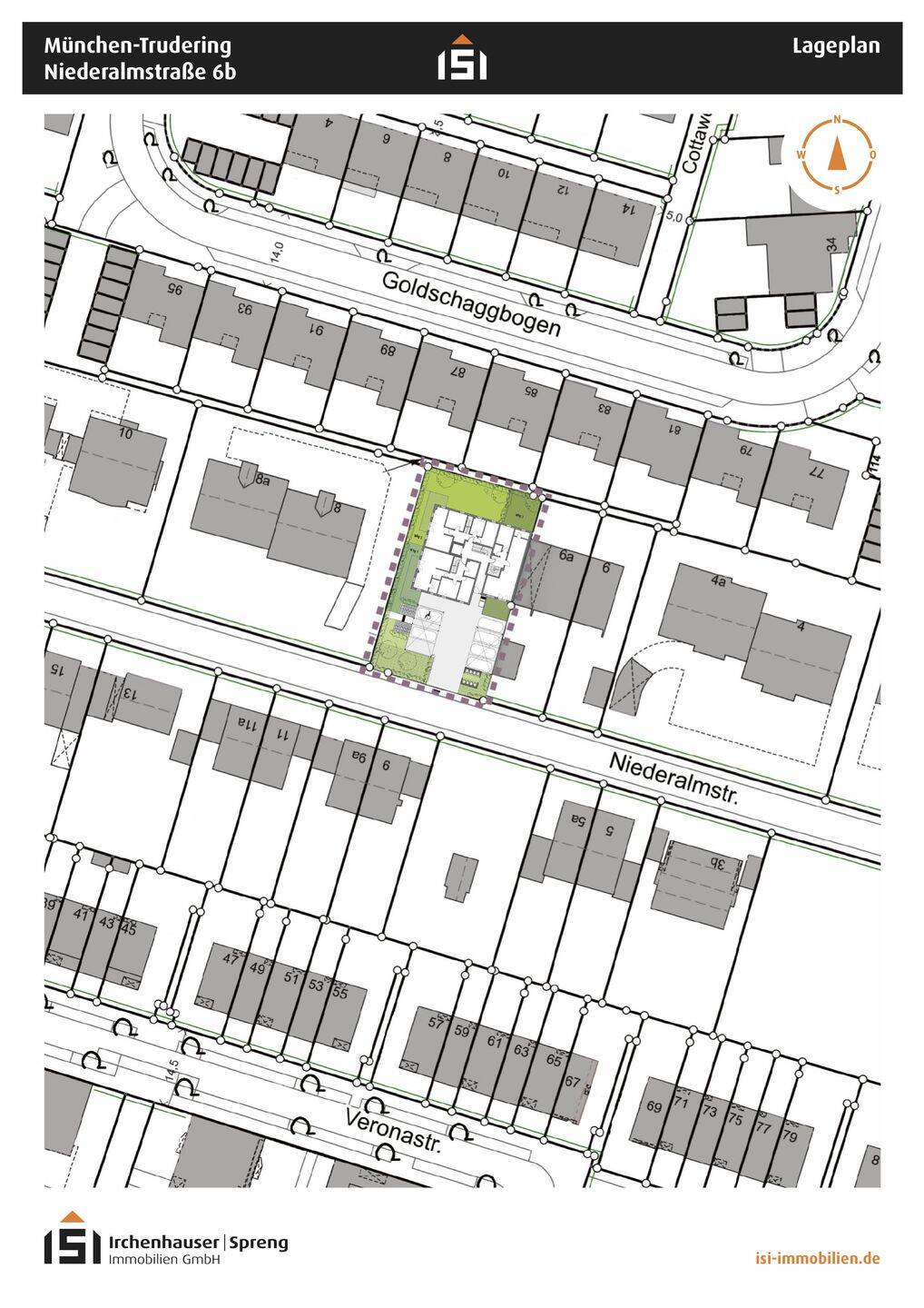 München! 3-ZKB EG-Whg. + 41 m² Hobbykeller und Süd/West-Garten! FBH, elektr. Rollläd., Videosprech.! – München – Vorschaubild 2