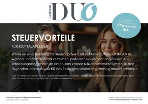 **** DUO Saarbrücken-Güdingen **** Energieeffiziente und bezugsfertige Neubau-Eigentumswohungen – 66119 Saarbrücken – Vorschaubild 3
