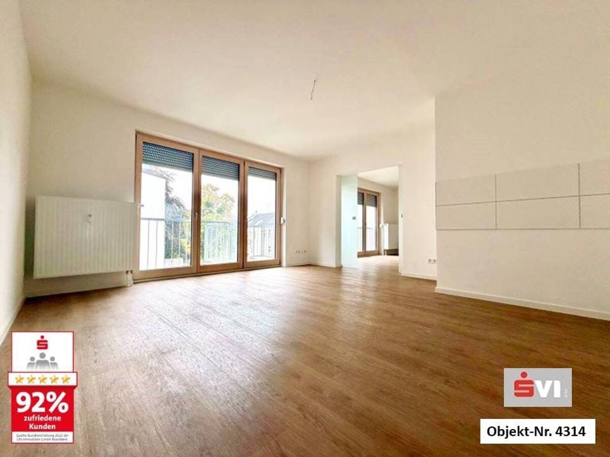Urbanes Wohnen auf ca. 100 m² mit Aufzug und zwei Bädern in Oberhausen-Mitte – 46045 Oberhausen – Bild 1 von 9