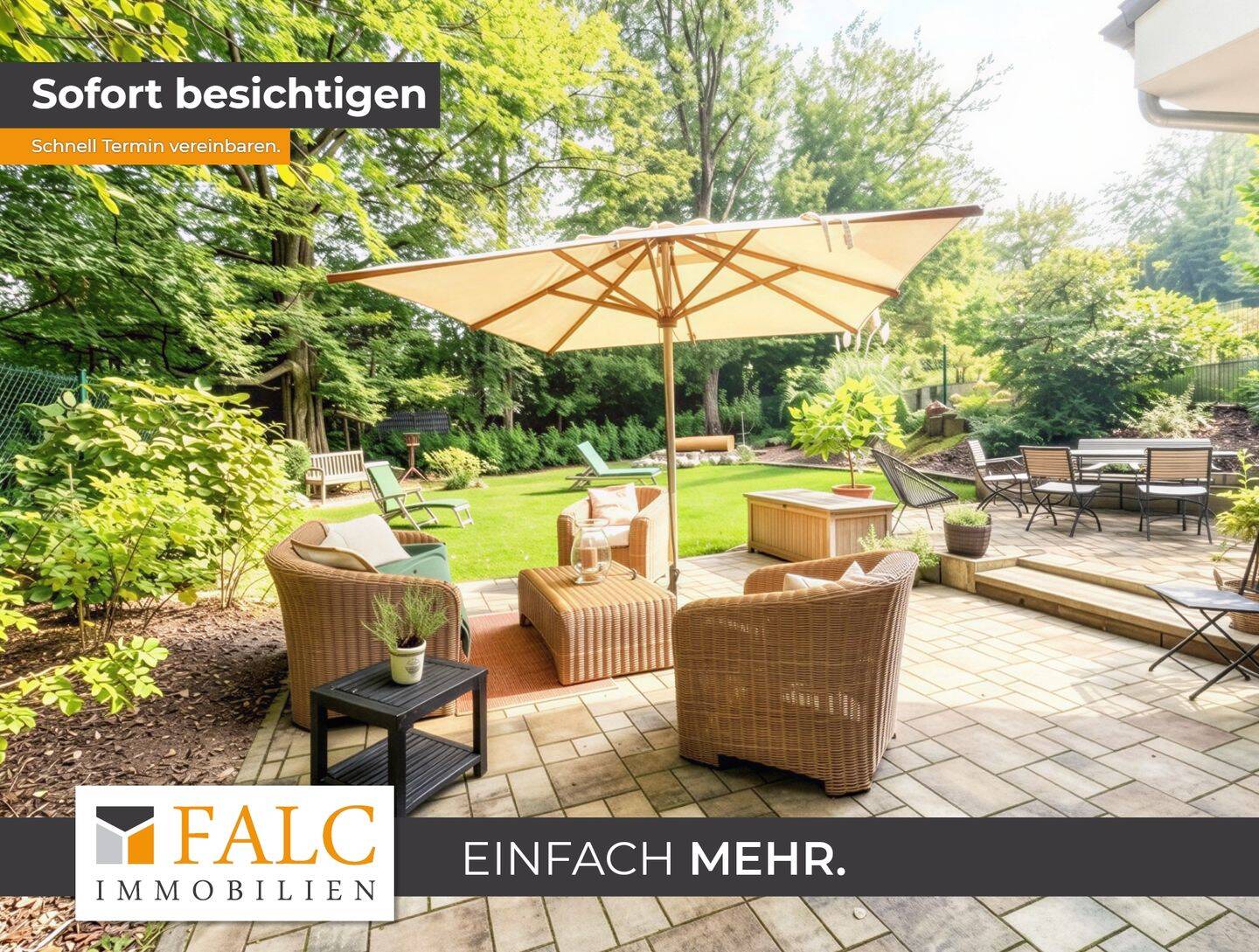 Saniertes Architektenhaus - 200 m² mit Split-Level nahe Toelleturm, großer Garten und 3 Garagen