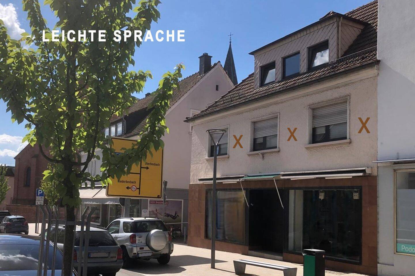 110 Quadratmeter große Mietwohnung in Bexbach. - Bis zu vier Zimmer. - TEXT IN LEICHTER SPRACHE