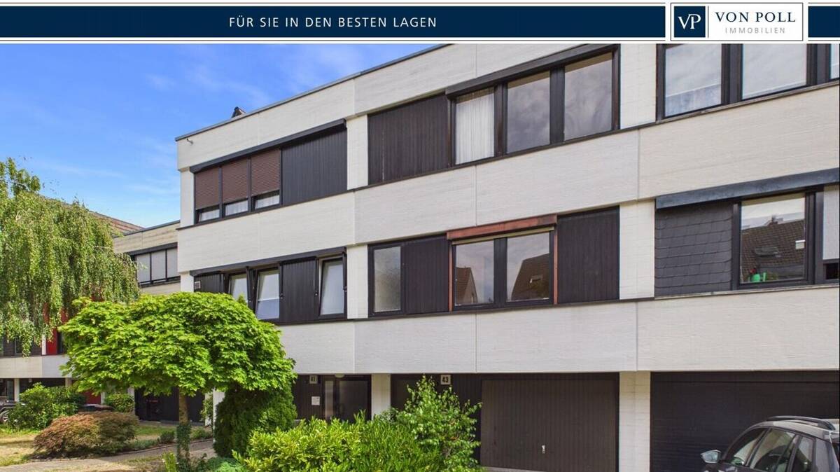 Gepflegtes Reihenmittelhaus mit Garage in ruhiger Lage von Köln-Dellbrück – 51069 Köln – Bild 1 von 9