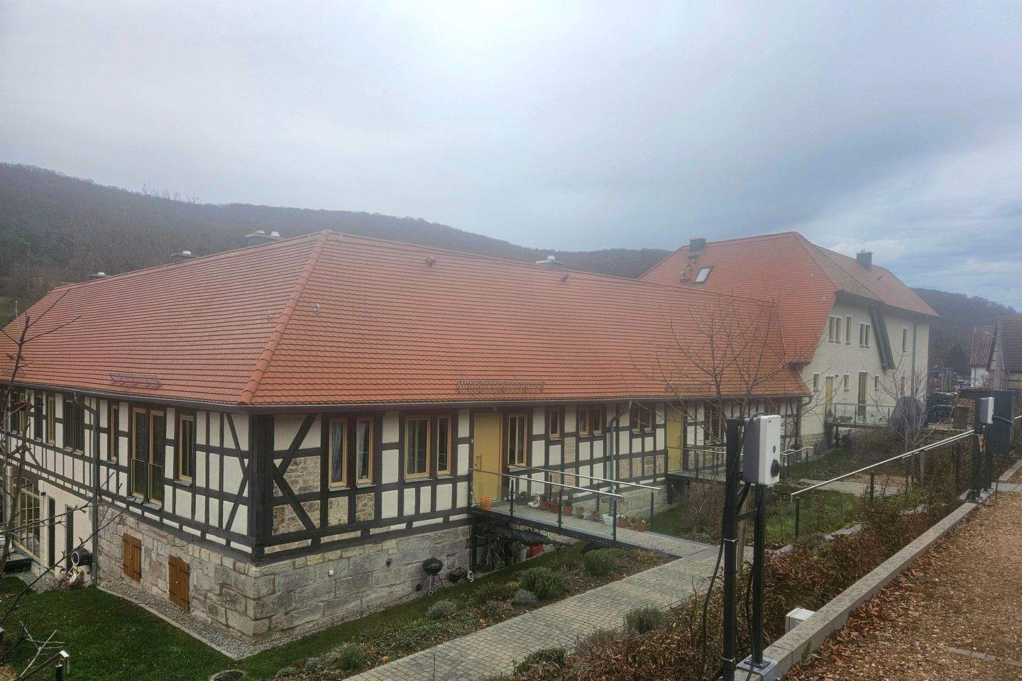romantische Etagenwohnung in der Obermühle Leutra hochwertig saniert – Jena – Vorschaubild 4