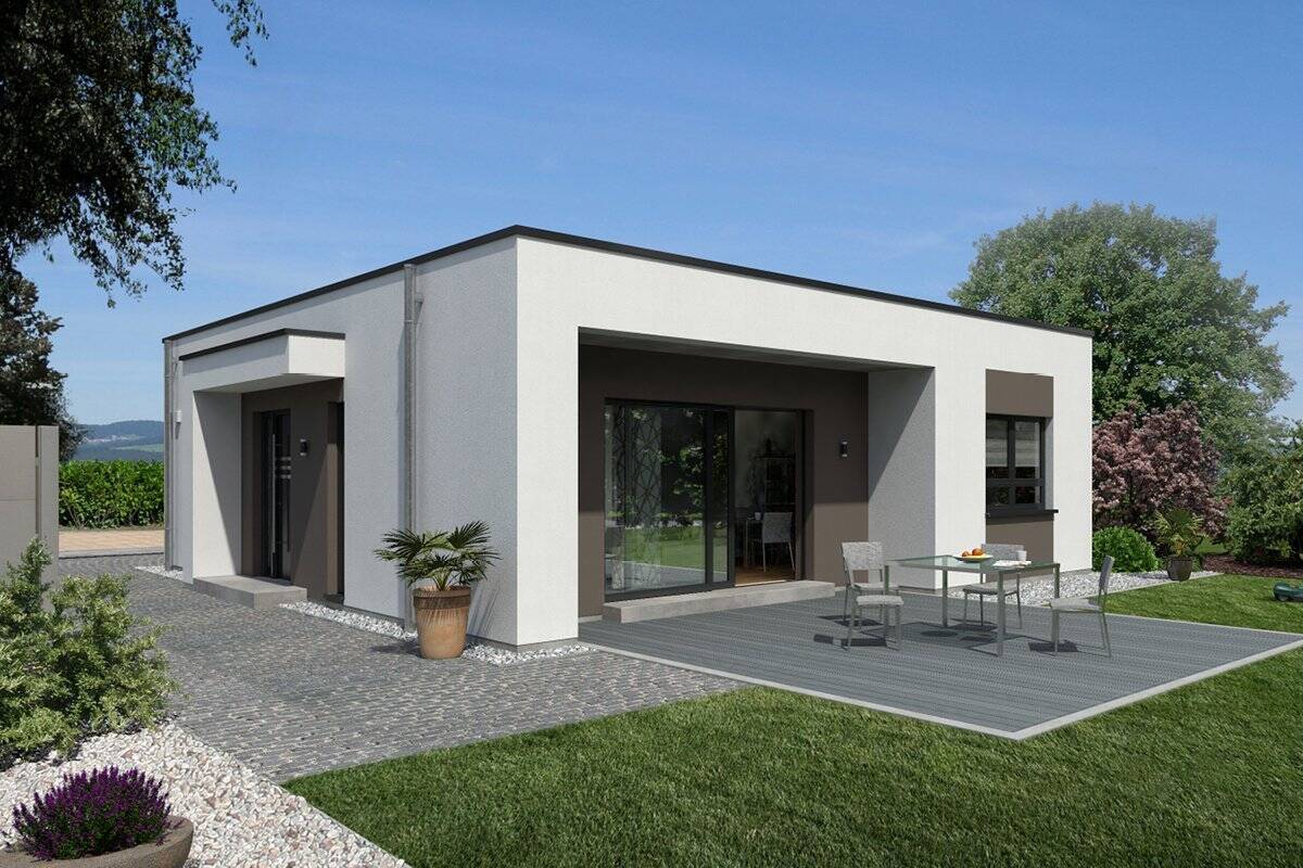 Energieeffizientes Familienhaus mit Gartenidylle