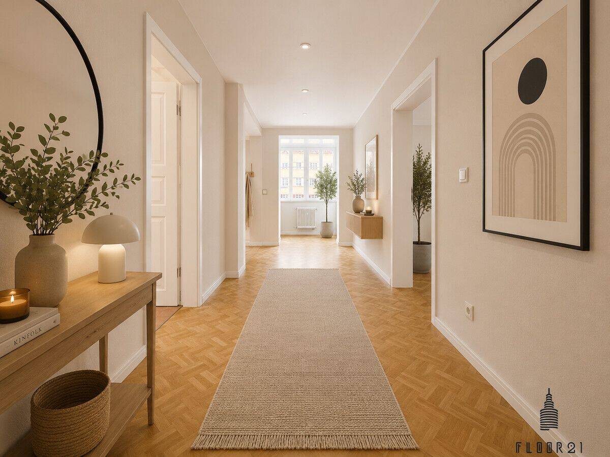 Bezugsfreie 3-Zimmer-Wohnung mit Balkon, Stellplatz & Einbauküche – Dresden – Vorschaubild 5