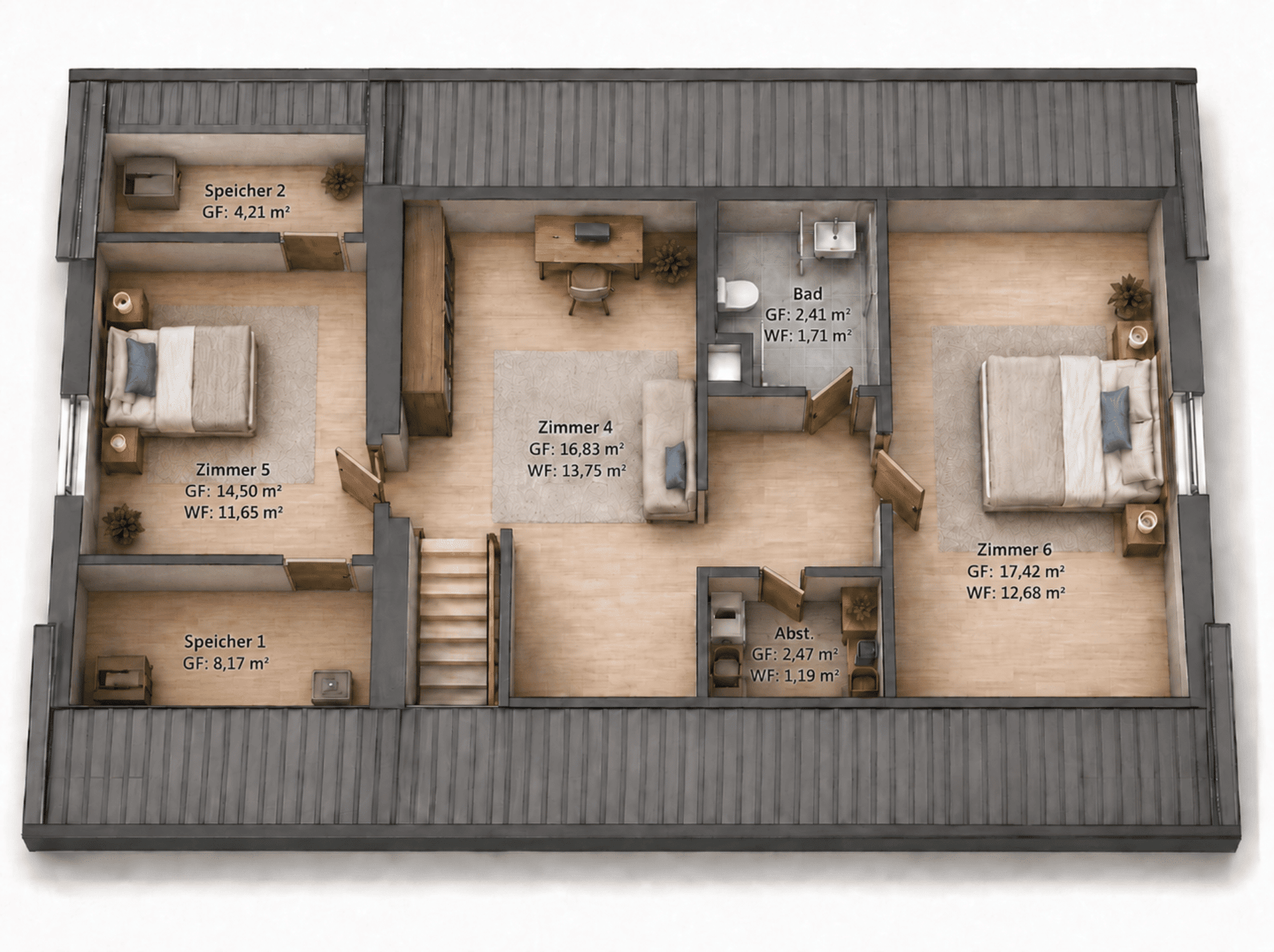 Maisonettewohnung in 79541 Lörrach mit 168 m² kaufen