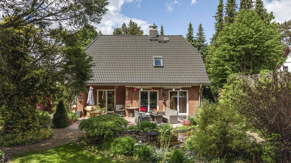 Idylle pur: Einfamilienhaus mit Kamin, Teich & Terrasse - Sofort verlieben! – Berlin – Vorschaubild 6