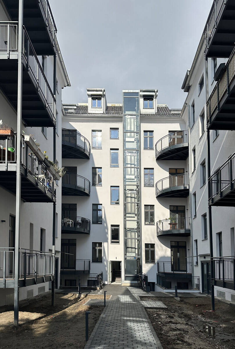 Palais Friedenau: Elegantes 3-Zimmer-Souterrain mit Terrasse - überraschend hell, Erstbezug – Berlin – Vorschaubild 8