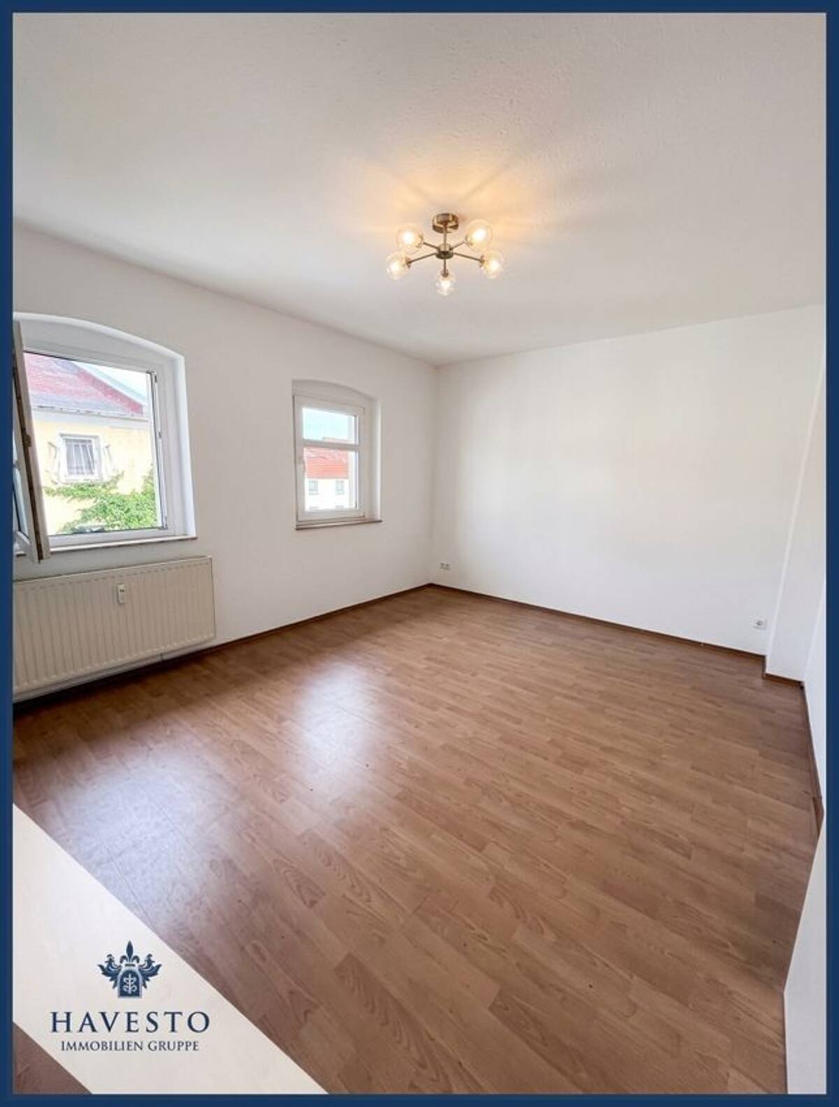 2-Zimmer-DG-Wohnung, 56,1 m², hell, Abstellkammer, EBK nach Absprache optional – 39124 Magdeburg – Bild 1 von 7