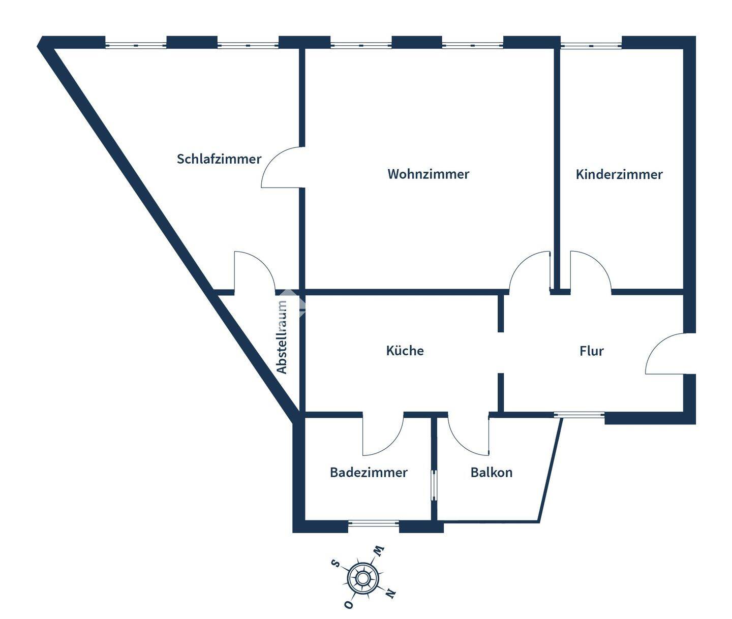 Drei-Zimmer-Wohnung in Mannheim Käfertal mit Balkon – Mannheim – Vorschaubild 8