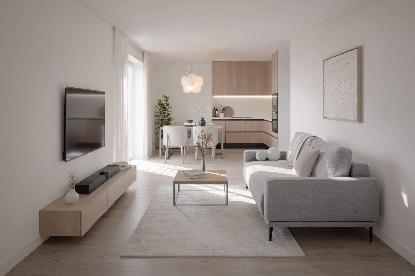 ++BESTPREIS! MIET-/ENERGIESPAREND++ 4 ZKB Neubau mit Garten am Ostender Teich – Hamburg – Vorschaubild 4