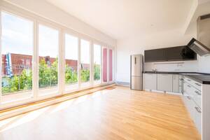 ?? Exklusives Penthouse in Friedrichshain - 2-Zi-Whg mit Blk, Dachterrasse, Kamin, Lift & Gäste WC – 10247 Berlin – Vorschaubild 2