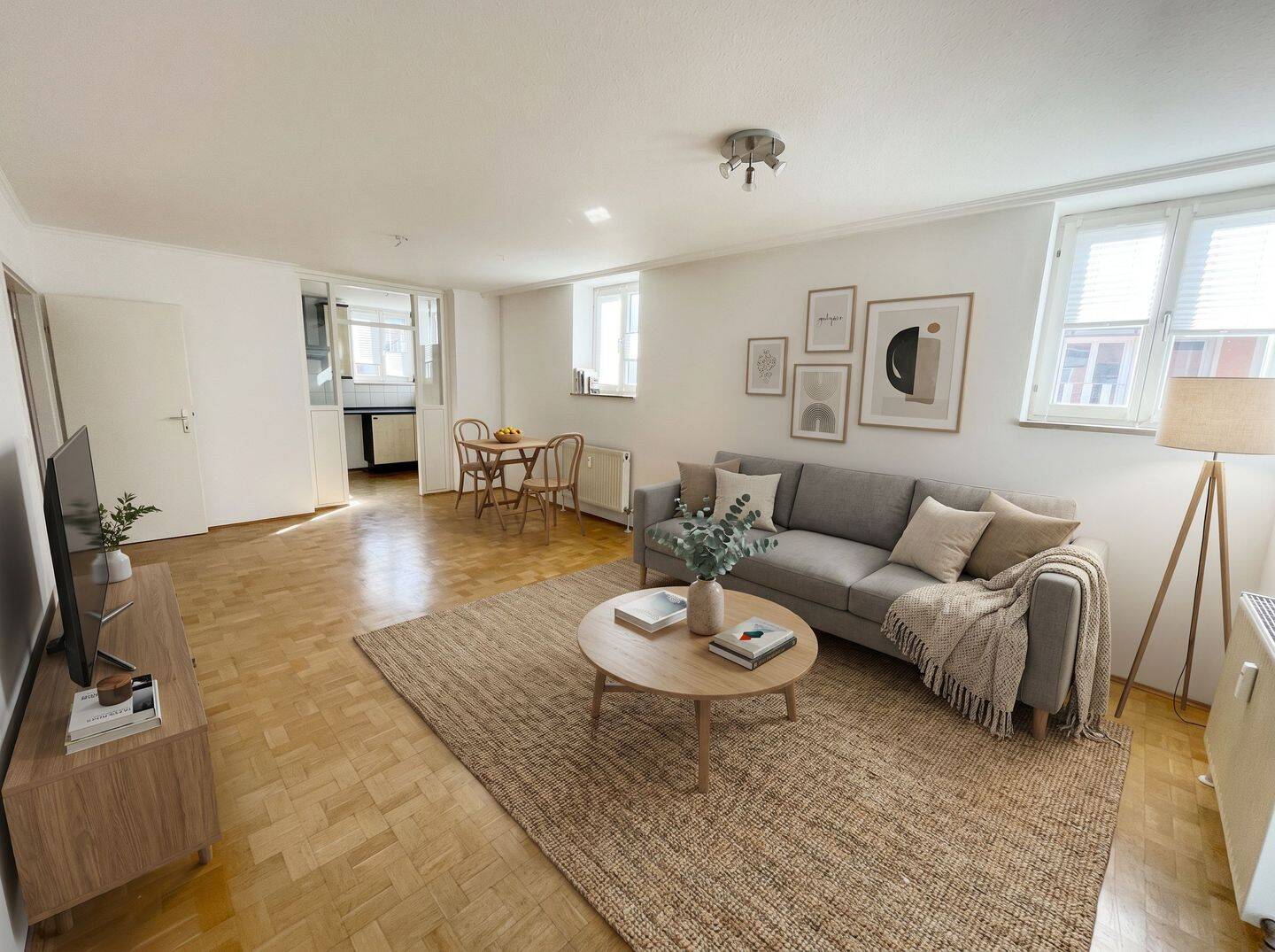 Attraktive 3-Zimmer-Wohnung in der Altstadt mit modernen Annehmlichkeiten