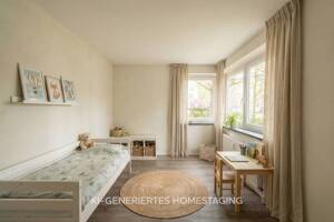 Zentral in Rissen: 3- Zi.-Wohnung im Hochparterre mit Loggia & Tiefgarage | GLADIGAU – 22559 Hamburg – Vorschaubild 7