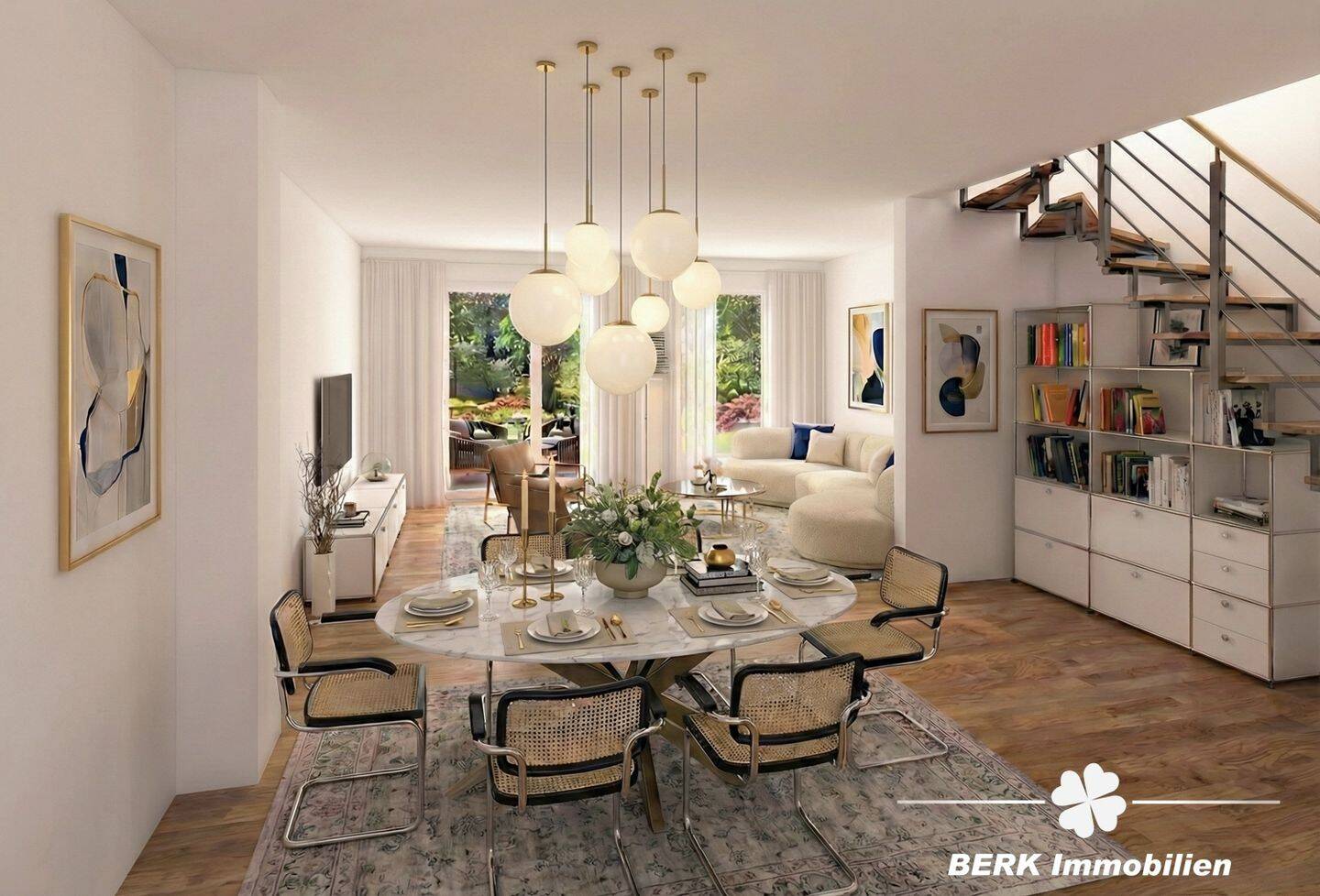 BERK Immobilien - Neubau-Doppelhaushälfte in Sailauf. Modern, hell & mit KfW40-Standard (förderfähig) – Sailauf – Vorschaubild 7