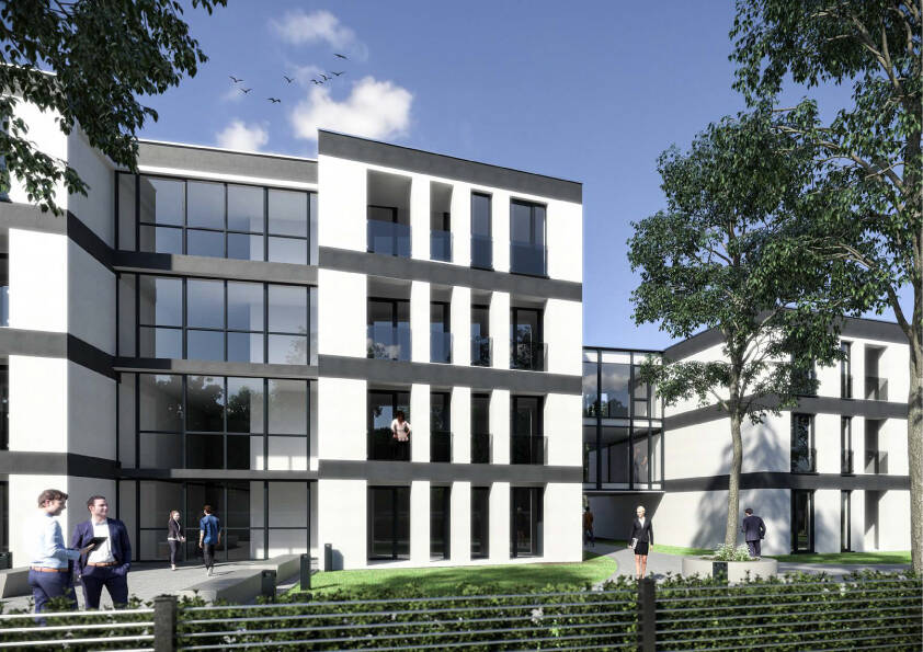 2-Zimmer-Apartment mit Terrasse, Möblierung & Fußbodenheizung - direkt einziehen und wohlfühlen! – Augsburg – Vorschaubild 3
