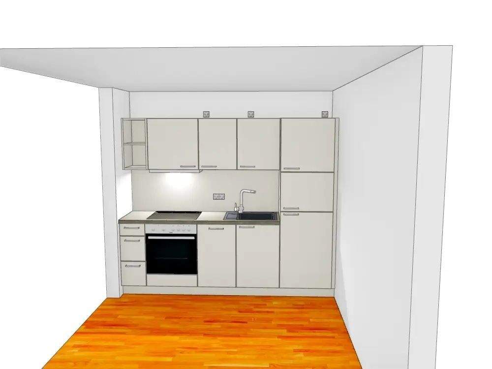 Top Saniertes Denkmal 2-Raum-Wohnung - Einbauküche, Balkon, Parkett, CAT-7-Verkabelung, Abstellraum – Chemnitz – Vorschaubild 7