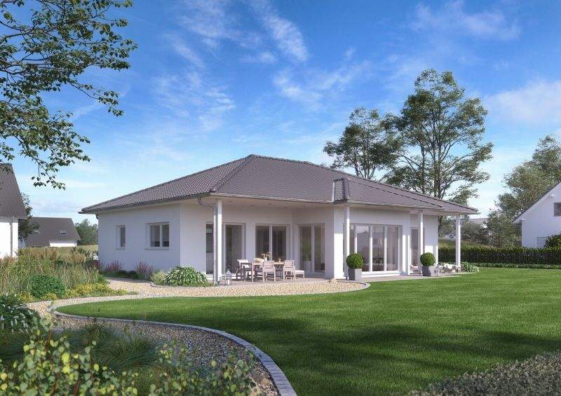 Schlüsselfertiger & massiver Bungalow mit 128m² Wohnfläche! – Reinsdorf – Bild 1 von 9