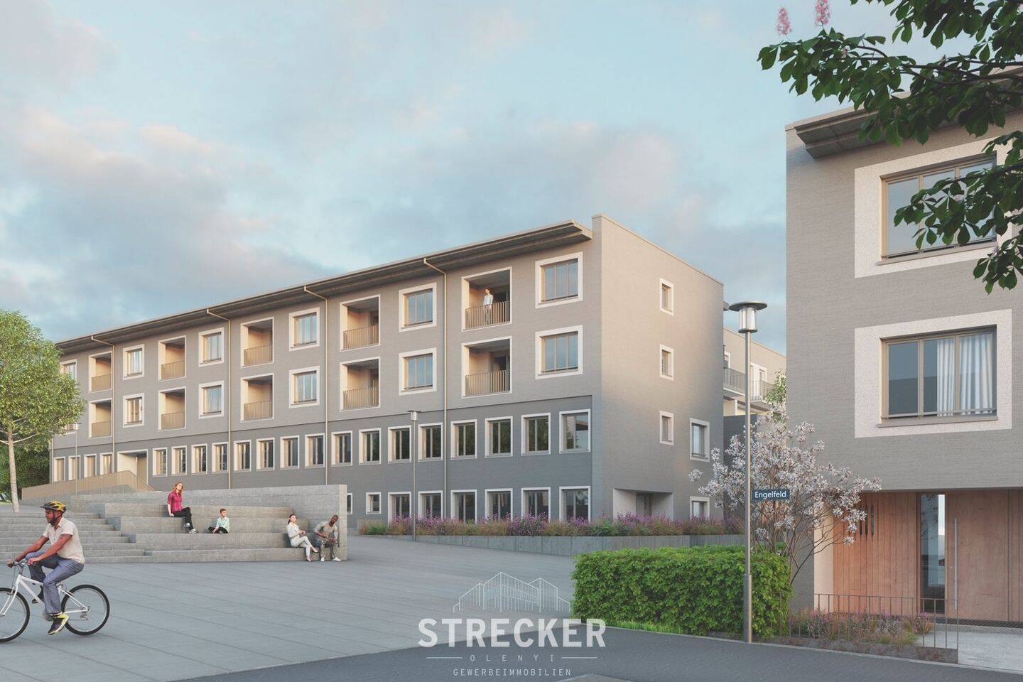 Kleine Neubau Ladeneinheit in der neuen Mitte in Söllingen