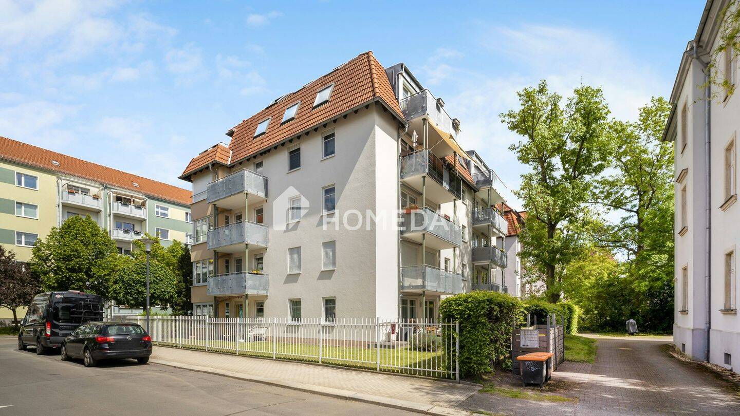 Attraktives Wohnungspaket: Zwei 2-Zimmer-Wohnungen mit Balkon und Tiefgaragenstellplatz – Dresden – Vorschaubild 4