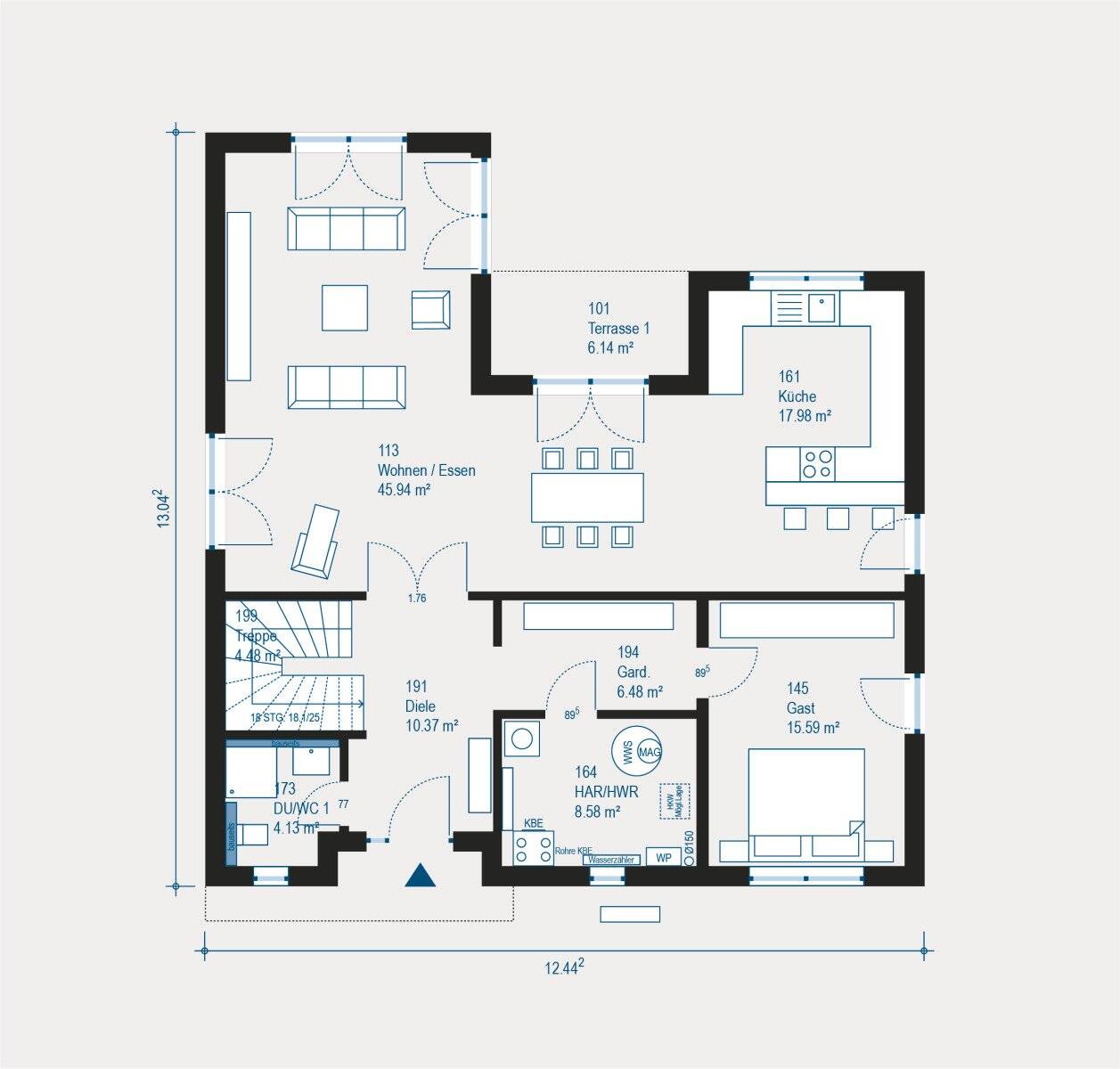 Individuelle Stadtvilla in Dortmund - Exklusive Lebensqualität trifft innovative Bauweise – Dortmund – Vorschaubild 8