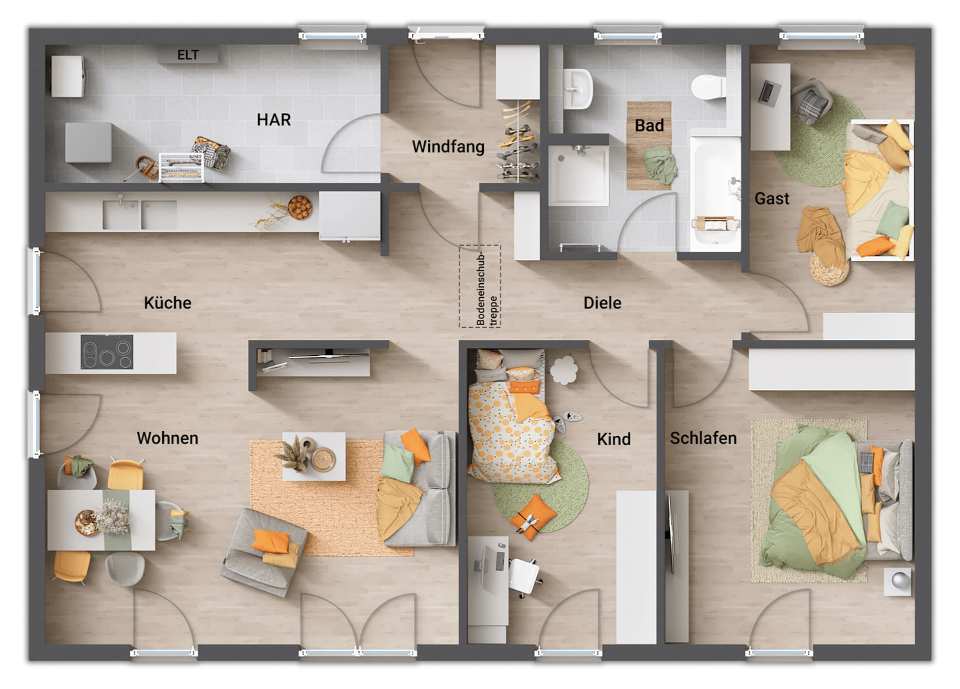 Bungalow in 38268 Lengede mit 109 m² kaufen
