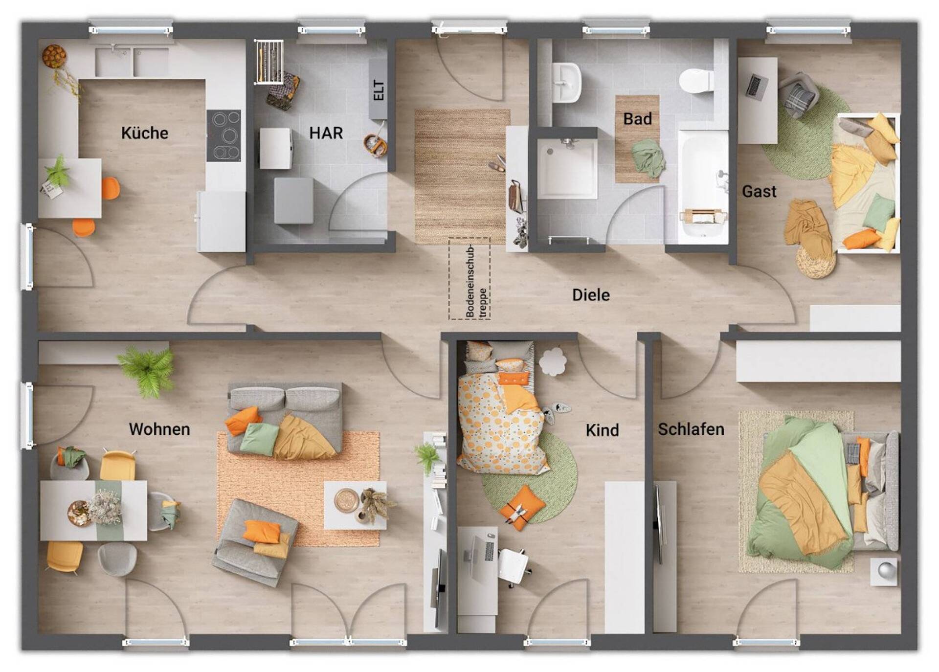 Bungalow in 49716 Meppen mit 108 m² kaufen