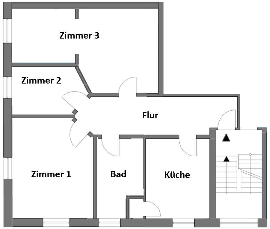 Großzügige 3,5 ZiKB Wohnung 85 m² Stellplatz optional zentral in Osnabrück 6026.10404