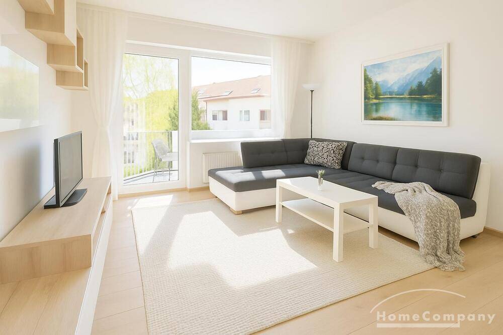 Gemütliches, voll möbliertes 2-Zimmer-Apartment mit Balkon in Sendling